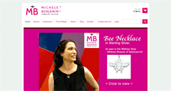 Desktop Screenshot of michelebenjamin.com